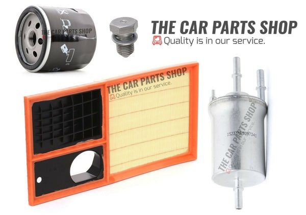 FOR VW POLO MATCH 1.4 PETROL MK4 SERVICE FILTER KIT NEW FUEL OIL AIR PLUG KIT