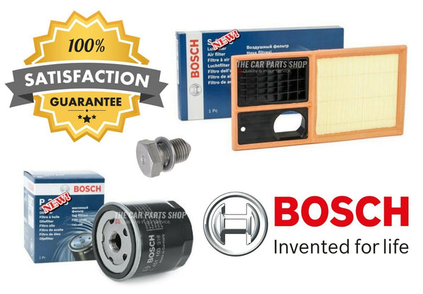 TO FIT VW POLO 1.4 PETROL 06-10 BOSCH SERVICE FILTER KIT BOSCH AIR & OIL FILTER