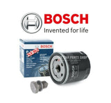 NEW BOSCH OIL FILTER AND SUMP PLUG TO FIT VW POLO 1.4 PETROL 06-10 BRAND NEW