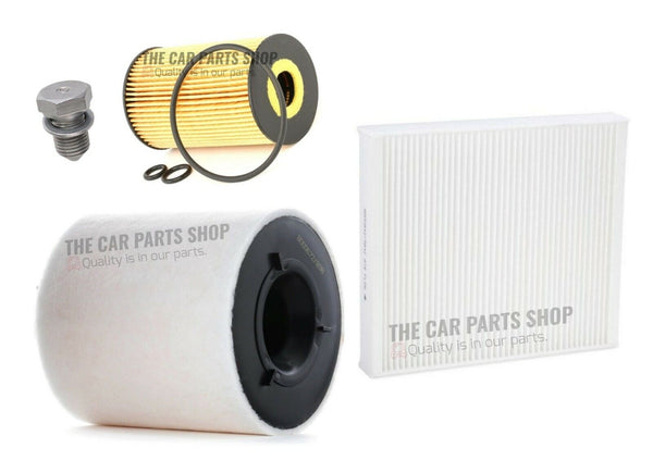 FOR SEAT IBIZA 1.6 DIESEL MK4 SERVICE FILTERS KIT POLLEN AIR OIL SUMP PLUG