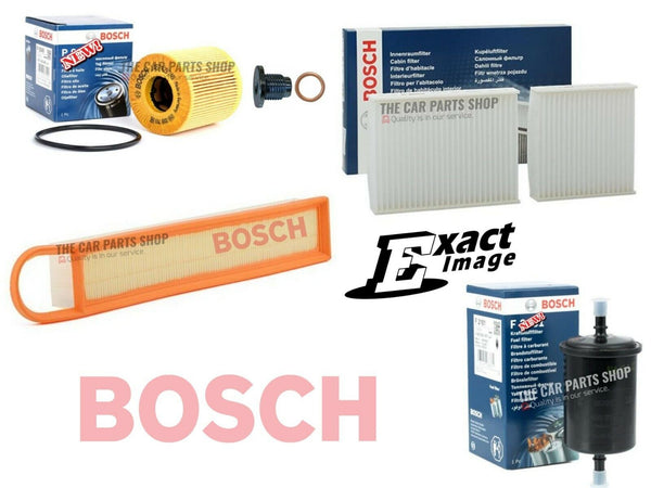 FOR PEUGEOT 207 SPORT COUPE CABRIOLET BOSCH SERVICE FILTER FULL KIT