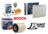 BOSCH SERVICE FILTER KIT FITS SEAT IBIZA 1.6 TDI 2009-2016 BOSCH AIR OIL POLLEN