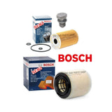 BOSCH SERVICE FILTER KIT FITS SEAT IBIZA 1.6 TDI 09-16 BOSCH OIL & AIR FILTER OE