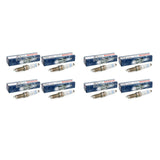 8 X BOSCH SPARK PLUGS FITS HONDA JAZZ 1.3 DSI MK2 OE QUALITY