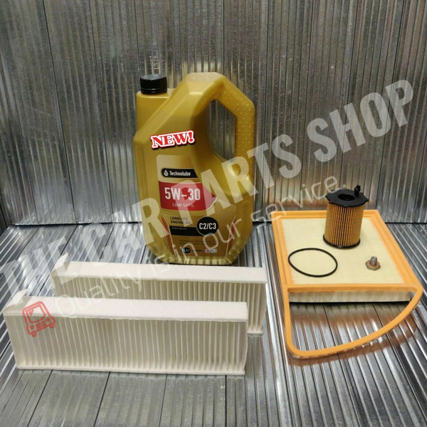 5L TECHNOLUBE SERVICE KIT FITS CITROEN C5 1.6 DIESEL 2010> POLLEN AIR OIL PLUG