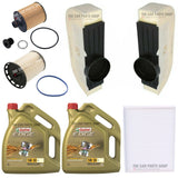 FOR AUDI SQ7 TDI QUATTRO MK2 FULL SERVICE KIT WITH 10L CASTROL EDGE 5W30 OIL