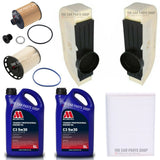 FULL SERVICE KIT FITS AUDI SQ7 4.0 TDI 2016-2019 10L MILLERS LONGLIFE OIL INCL