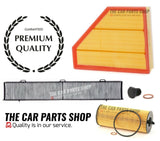 AIR POLLEN OIL FILTER SERVICE FILTER KIT FOR BMW 1 SERIES 120D E82 07-14