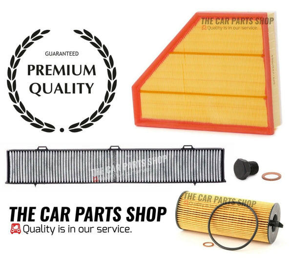 AIR POLLEN OIL FILTER SERVICE FILTER KIT FOR BMW 1 SERIES 120D E82 07-14