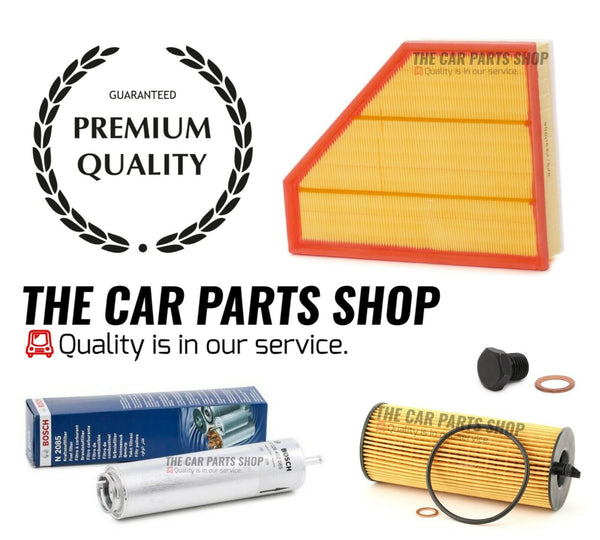 SERVICE FILTER KIT FOR BMW 1 SERIES 120D E82 07-14 FUEL OIL AIR FILTER SUMP PLUG