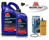 BOSCH SERVICE KIT FOR BMW 120D E82 07-14 6L LONGLIFE OIL & BOSCH OIL FILTER PACK