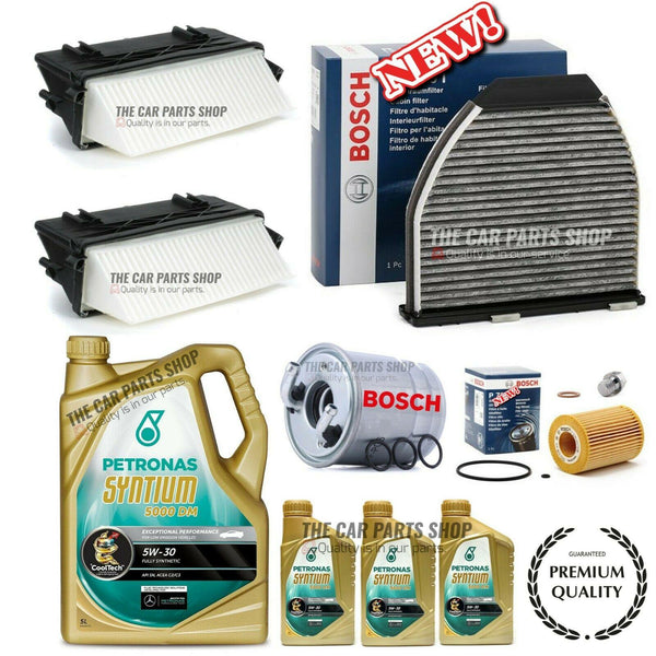 FULL BOSCH SERVICE KIT FOR MERCEDES E350 CDI COUPE 3.0 BLUE EFFICIENCY SPORT