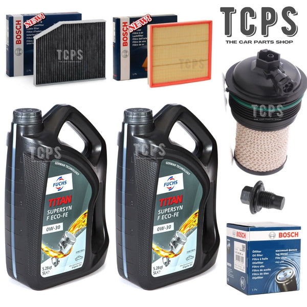 COMPLETE FULL BOSCH SERVICE KIT FOR FORD TRANSIT CUSTOM ALL FILTERS INCLUDED