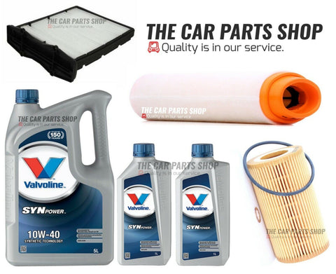 FITS LAND ROVER FREELANDER TD4 FREESTYLE SERVICE KIT 7L VALVOLINE OIL AIR POLLEN