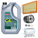 FOR RENAULT SCENIC 1.5 DCI DYNAMIQUE MK3 SERVICE KIT FUEL OIL AIR & 5L C4 OIL OE