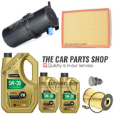 FITS VW AMAROK 2.0 TDI 2010-2016 SERVICE KIT 7L OIL & FUEL OIL AIR SUMP PLUG
