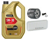 SERVICE KIT FOR CITROEN C1 CONNEXION AIR OIL & 5L TECHNOLUBE C2 C3 ENGINE OIL
