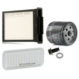 FOR CITROEN C1 CONNEXION SERVICE FILTER KIT CABIN AIR OIL FILTER & SUMP PLUG