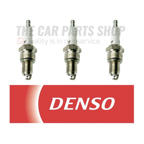3 DENSO SPARK PLUGS FOR CITROEN C1 1.0 PETROL 2005>