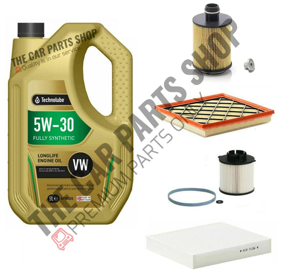 FOR VAUXHALL ASTRA J & ZAFIRA TOURER C 2.0 CDTI SERVICE KIT OIL AIR FUEL & CABIN