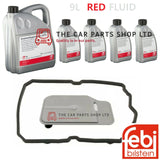 AUTO GEARBOX OIL CHANGE SERVICE FOR MERCEDES E CLASS E350 CDI 09-11 (RED FLUID)