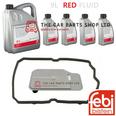 AUTO GEARBOX OIL CHANGE SERVICE FOR MERCEDES E CLASS E350 CDI 09-11 (RED FLUID)