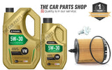 SERVICE KIT TO FIT SAAB 9-3 LINEAR 2.0 PETROL OIL FILTER SUMP PLUG & 6L LONGLIFE