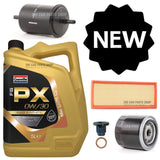 FOR CITROEN C4 CACTUS PURETECH FLAIR EDITION SERVICE KIT 5L 0W30 & AIR FUEL OIL