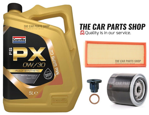 FOR CITROEN C4 CACTUS PURETECH FLAIR EDITION SERVICE KIT AIR & OIL & 5L 0W30