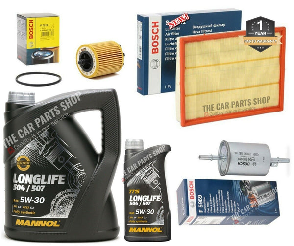 BOSCH SERVICE KIT FITS SAAB 9-3 2.0 PETROL 2002> FUEL AIR OIL IN BOSCH & LONGIFE