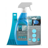 Winter Kit - De-Icer with 3 Screenwash Pods & Ice Scraper Brand New