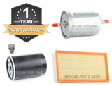 FOR AUDI S3 8L 1996-2003 FILTER SERVICE KIT NEW FUEL OIL AIR FILTER & DRAIN PLUG