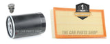 FOR AUDI S3 8L 1996-2003 FILTER SERVICE KIT AIR FILTER, OIL FILTER & SUMP PLUG