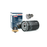 FILTER SERVICE KIT FITS AUDI A3 S3 NEW BOSCH OIL FILTER AND SUMP PLUG + WASHER