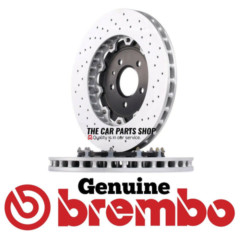 FOR VAUXHALL ASTRA J VXR GENUINE BREMBO FRONT BRAKE DISCS 355MM