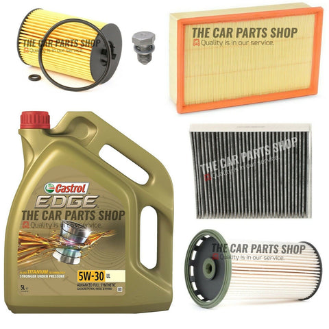 FITS VW PASSAT 2.0 GT TDI BLUEMOTION FULL SERVICE KIT WITH 5L CASTROL NEW