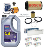 FITS MINI HATCH COOPER S 1.6 PETROL FULL BOSCH SERVICE KIT WITH 4 SPARK PLUGS