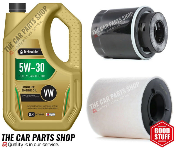 TECHNOLUBE SERVICE KIT FOR SKODA FABIA MK2 1.2 TSI NEW AIR OIL FILTER PACKAGE