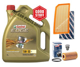 BOSCH SERVICE KIT FOR AUDI S3 2.0 TFSI 2006-2013 NEW BOSCH OIL AIR & 5L CASTROL