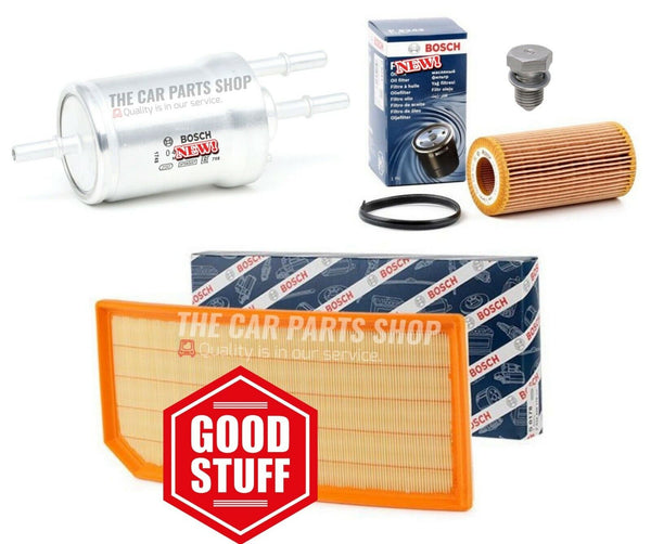FOR AUDI S3 2.0 TFSI 2006-2013 BOSCH SERVICE FILTER KIT FUEL OIL AIR BOSCH PACK