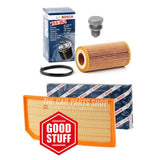 FOR AUDI S3 2.0 TFSI 2006-2013 BOSCH SERVICE FILTER KIT BOSCH AIR AND OIL FILTER