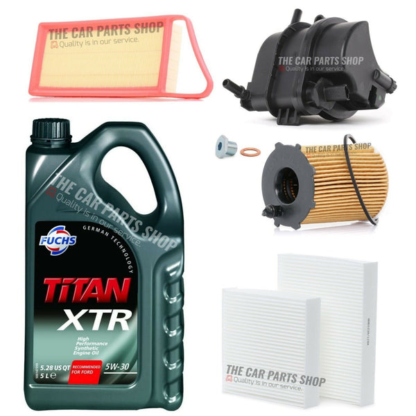 COMPLETE SERVICE KIT FOR FORD FIESTA MK6 1.4 1.5 TDCI 2008 ONWARD ALL FILTERS