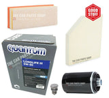 AIR OIL AND POLLEN + 5L QUANTUM OIL SERVICE KIT FITS AUDI 2.0 TFSI MK4 QUATTRO