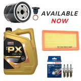 SERVICE KIT FOR CITROEN C1 MK2 PURETECH FLAIR 5L 0W30 & 2 FILTERS & BOSCH PLUGS