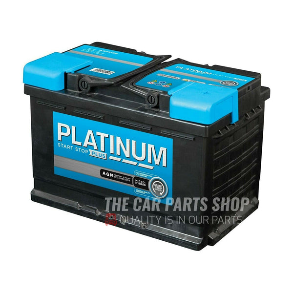 STOP START AGM PLATINUM CAR BATTERY 12v 70ah 760cca 3 YEARS WARRANTY