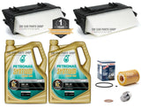FITS MERCEDES C350 3.0 CDI OM642.830 BOSCH SERVICE KIT AIR OIL & PETRONAS 5W30