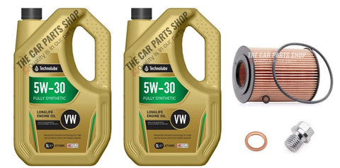 10L TECHNOLUBE SERVICE KIT FITS MERCEDES C350 3.0 CDI OIL FILTER & ENGINE OIL