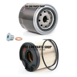 FOR PEUGEOT 406 2.0 HDI 99-04 SERVICE FILTER KIT SUMP PLUG OIL & FUEL FILTER KIT