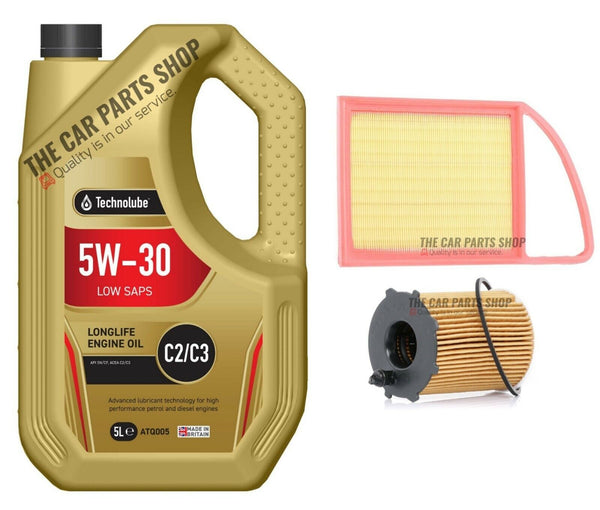 Oil & Air Filter Service Kit For Citroën Berlingo B9 1.6 BlueHDi 75 BHW 2015