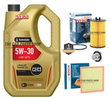 FITS VAUXHALL CORSA 1.0 2006> BOSCH SERVICE KIT 5L TECHNOLUBE + AIR OIL BOSCH